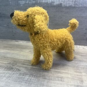 8' Disney Jr Frenchie Fancy Nancy’s dog  Plush Brown Stuffed Dog